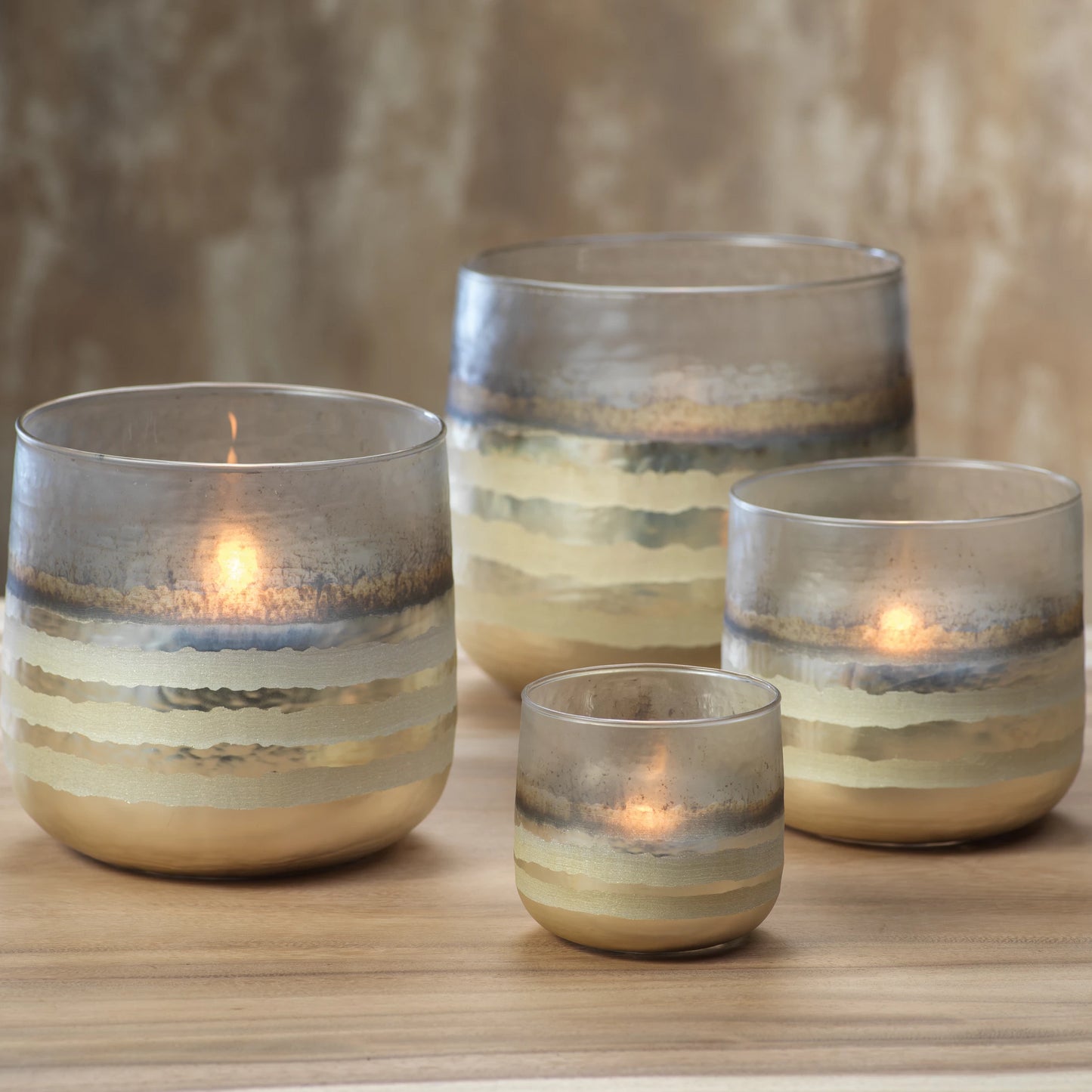 White Smoke Votive Holder - CARLYLE AVENUE