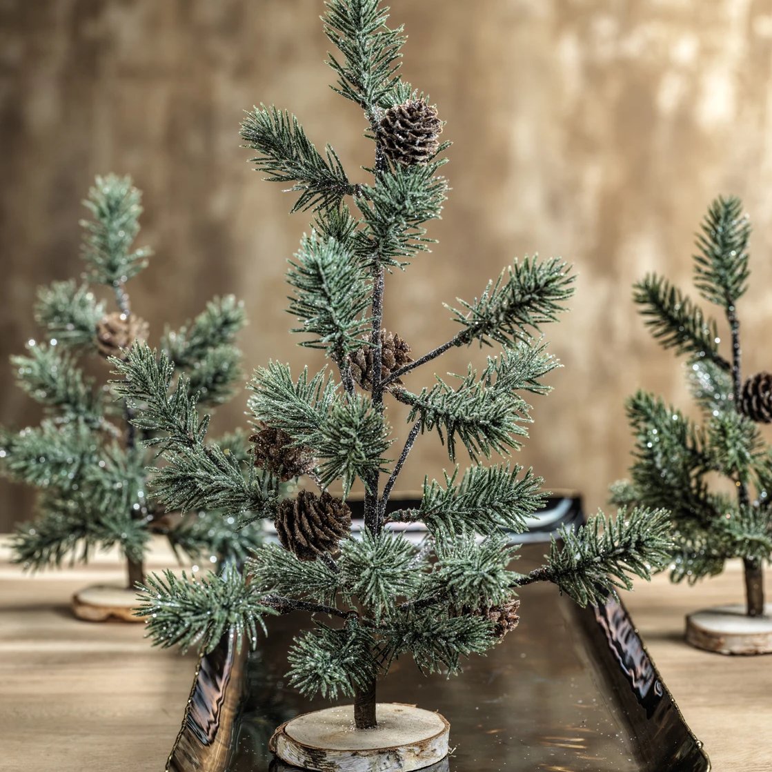 Carlyle Avenue | Needle Pine Tree with Small Pine Cones Large | Zodax