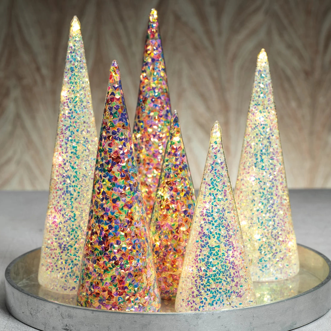 LED Sequin Tree - Multicolor - CARLYLE AVENUE