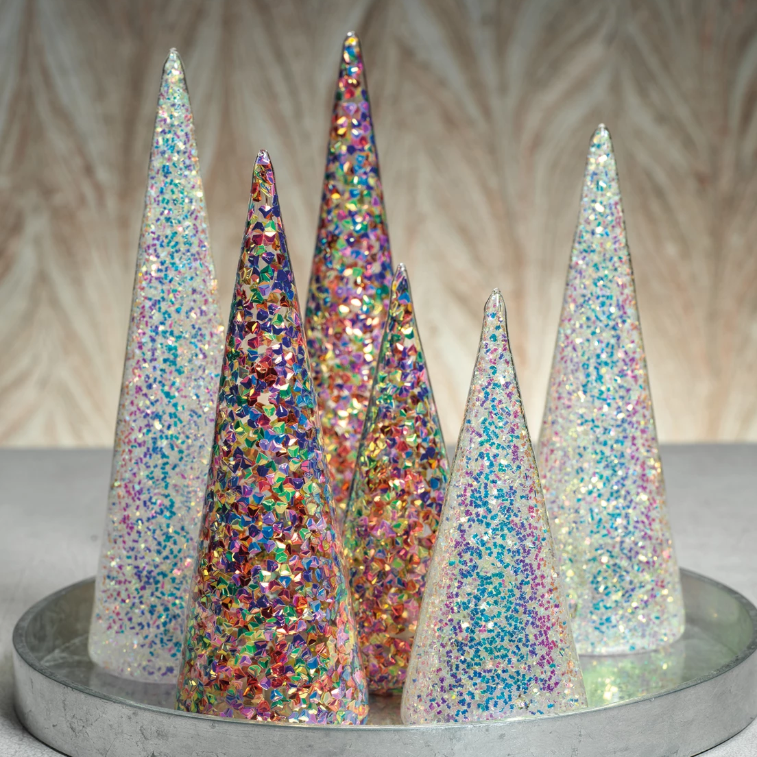 LED Sequin Tree - Multicolor - Holiday Decor by Carlyle Avenue