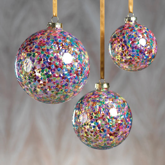 Multicolor Sequin Ornament - CARLYLE AVENUE