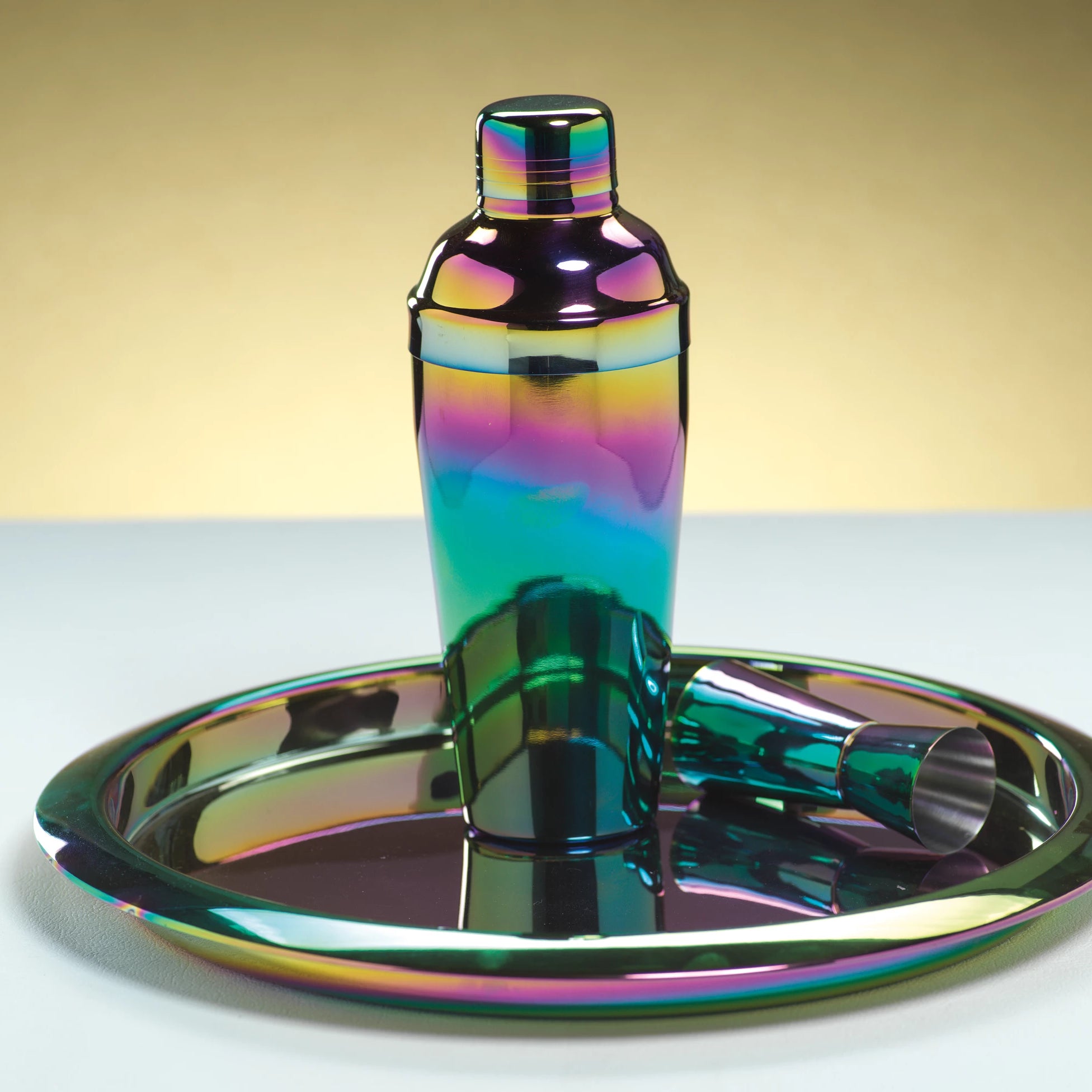 Stainless Steel Rainbow Cocktail Shaker - CARLYLE AVENUE