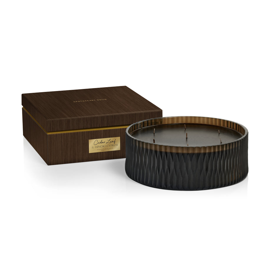 AG Cedar Leaf & Hinoki Cypress Candle Jar w/Box