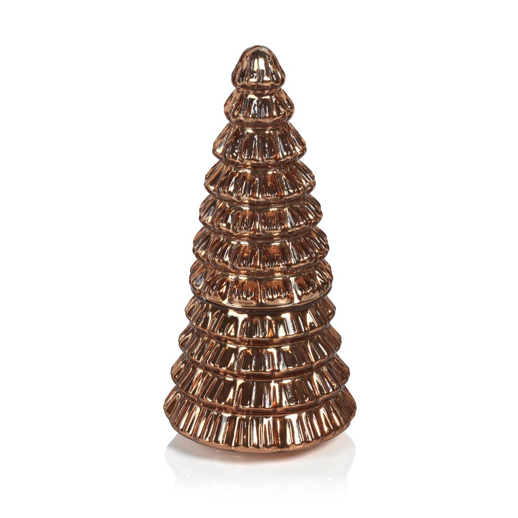 Christmas Tree Candle - Dark Gold