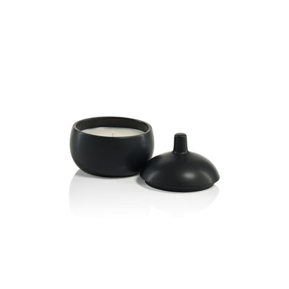 Bodega Ceramic Candle - Black - Candles by Carlyle Avenue