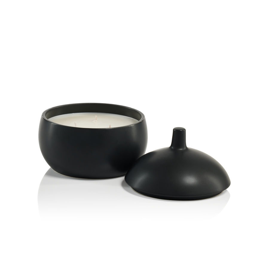 Bodega Ceramic Candle - Black