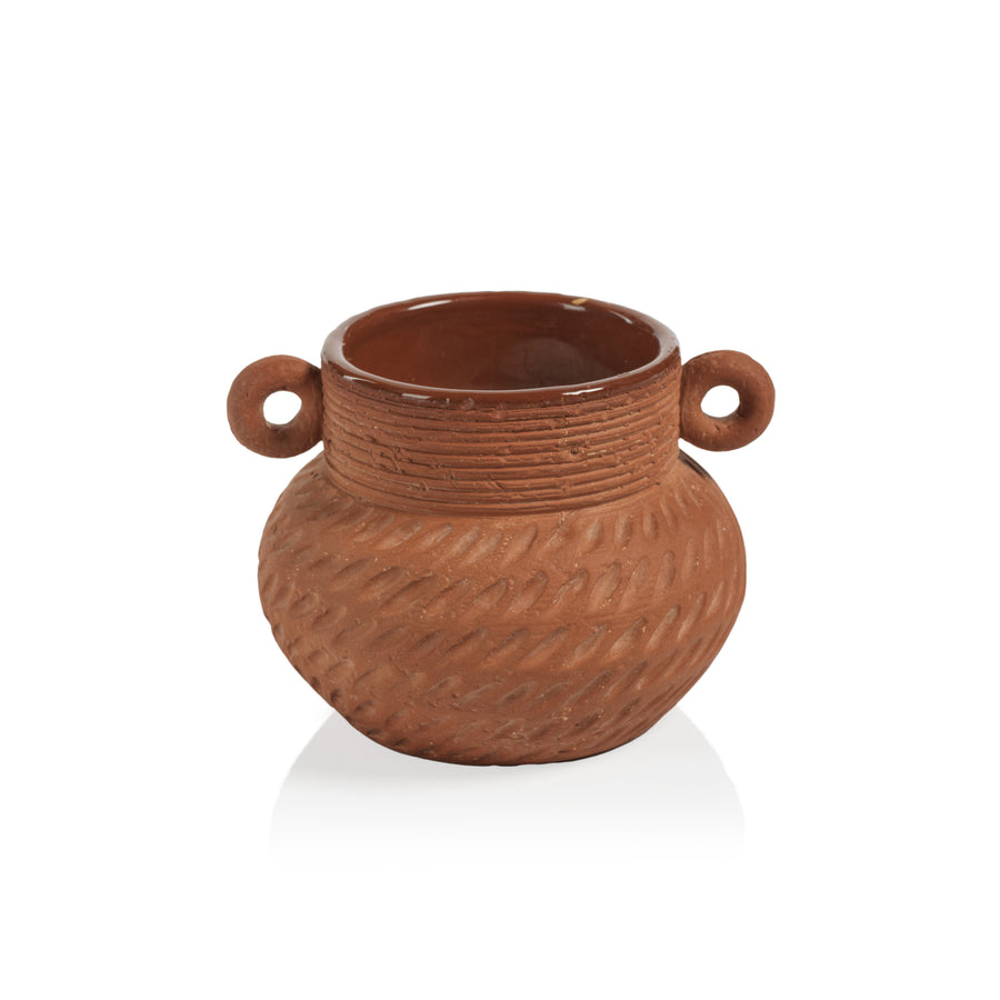 Terracotta Scented Candle Pot