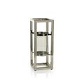 Beaufort Polished Steel Hurricane - Hurricane by Carlyle Avenue