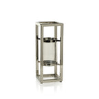 Beaufort Polished Steel Hurricane - Hurricane by Carlyle Avenue