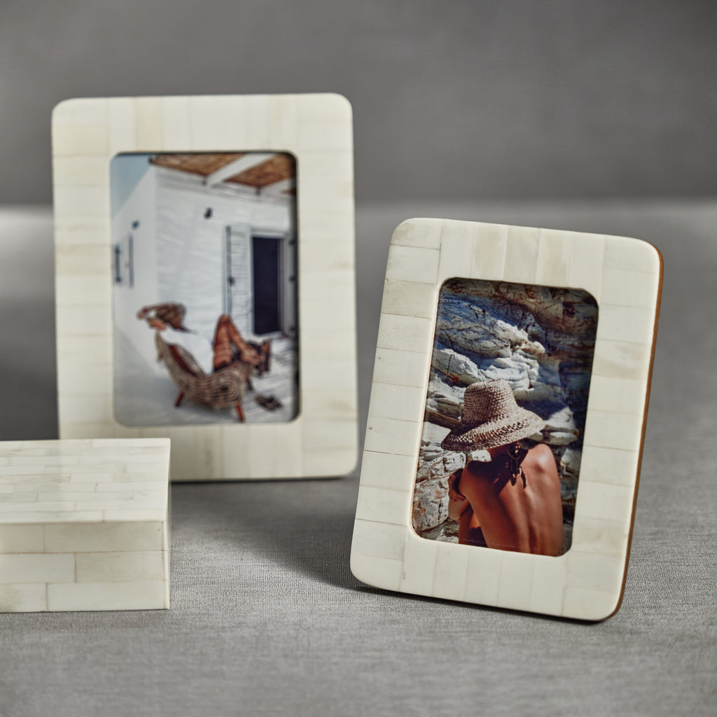 Côte d'Ivoire White Photo Frame w/Rounded Corners