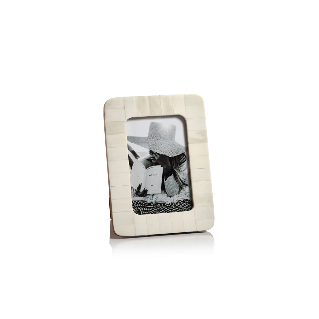 Côte d'Ivoire White Photo Frame w/Rounded Corners