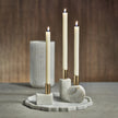 Marikina Marble Candle Holder - White (Set of 2)