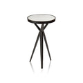 Iron Cocktail Table w/Marble Top - Furniture by Carlyle Avenue