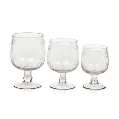 Tuscan Handmade Etched Drinkware - Drinkware Sets by Carlyle Avenue