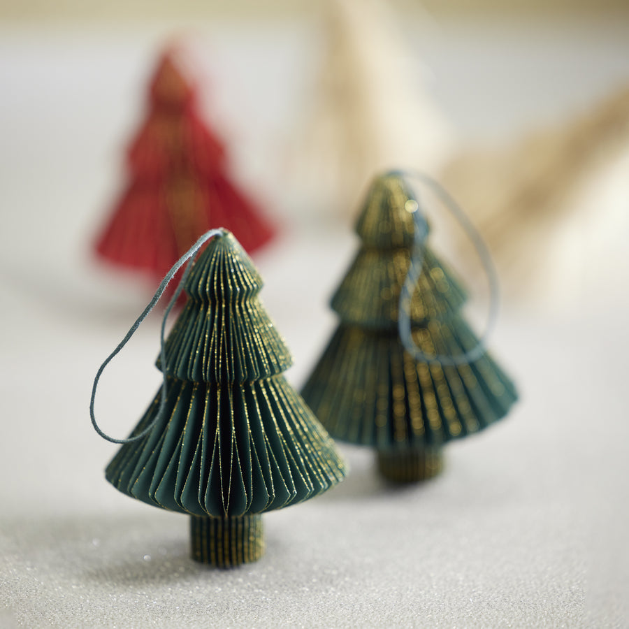 Assorted Wish Paper Tree Ornaments