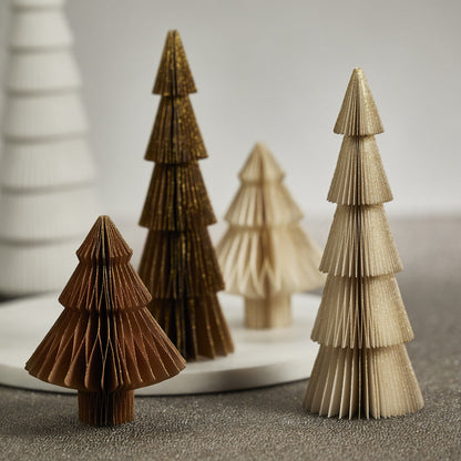 Wish Paper Decorative Tree - Gold - Seasonal & Holiday Decorations by Carlyle Avenue