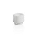 Yasmeen Polished Alabaster Stone Candle Holder - Candle Holders by Carlyle Avenue