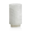Yasmeen Polished Alabaster Stone Candle Holder / Vase / Wine Cooler - Candle Holders by Carlyle Avenue