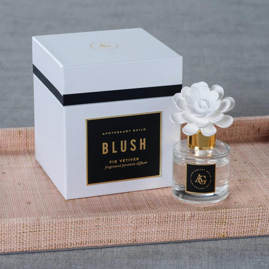 Blush Porcelain Diffuser - Diffusers by Carlyle Avenue