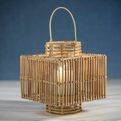 Moana Bamboo Lantern - Candle Holders by Carlyle Avenue