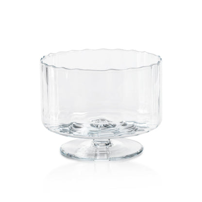 Loulou Optic Glass Bowl - Decorative Bowls by Carlyle Avenue