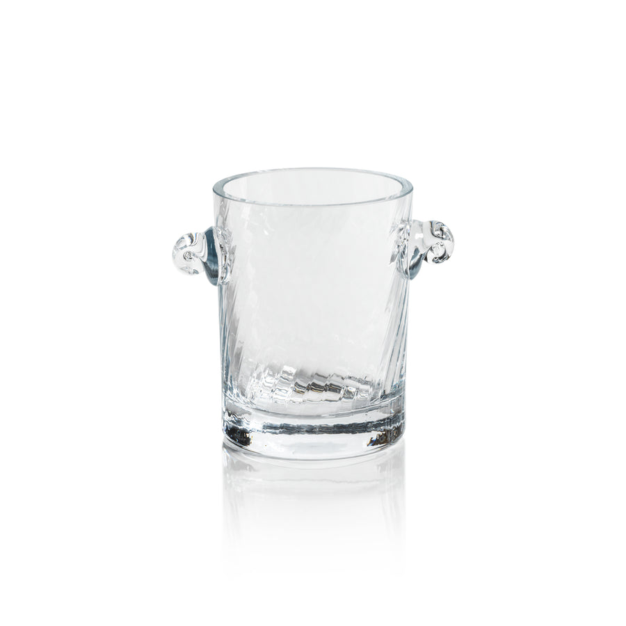 Bagatelle Swirl Glass Individual Ice Bucket
