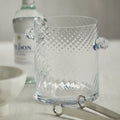 Bagatelle Swirl Glass Ice Bucket - Ice Bucket by Carlyle Avenue