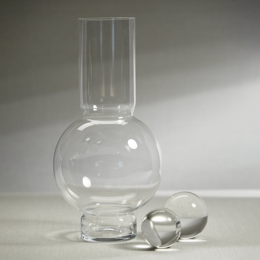 Monceau Glass Vase - Clear