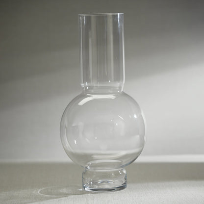 Monceau Glass Vase - Clear - Vases by Carlyle Avenue