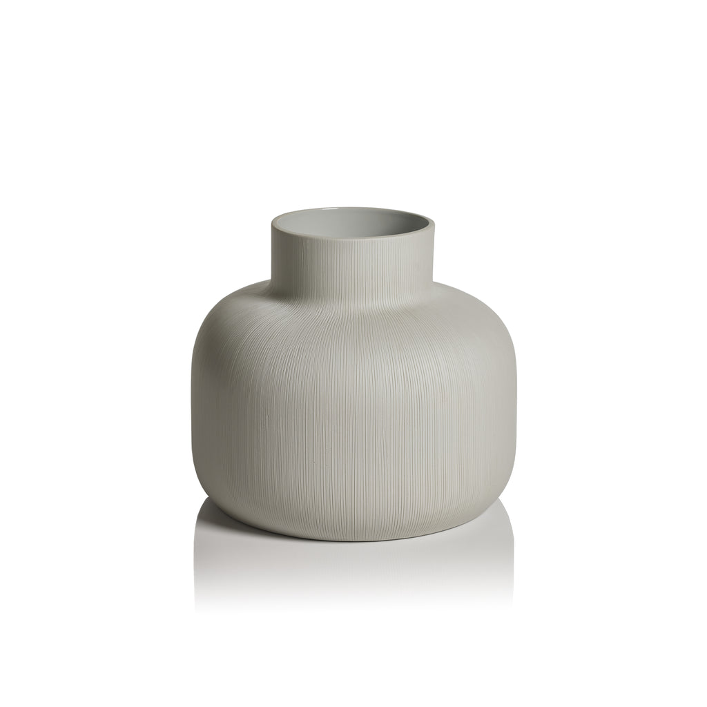 Sugi Porcelain Vase - White