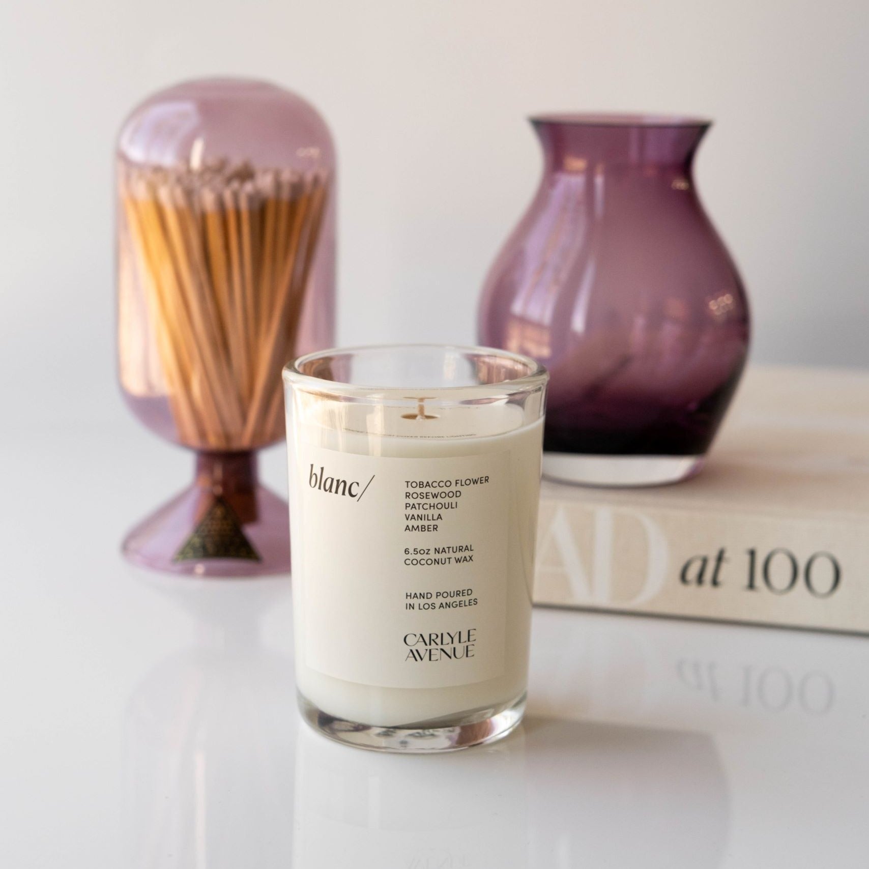 Carlyle Avenue Scented Candle - Blanc