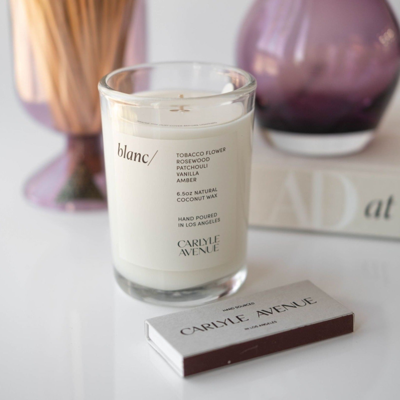 Carlyle Avenue Scented Candle - Blanc