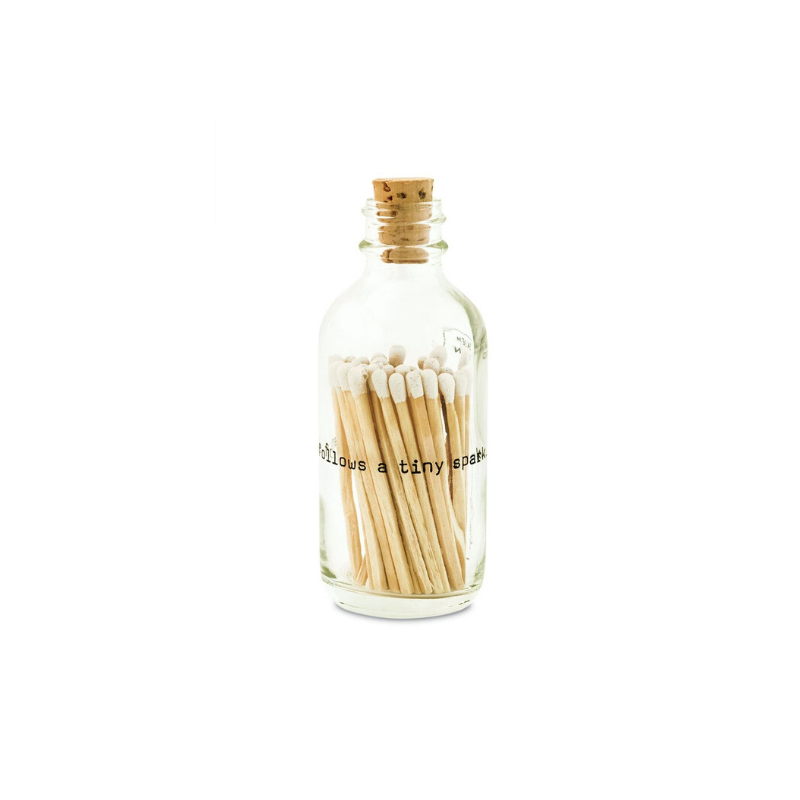 Poetry Apothecary Match Bottle