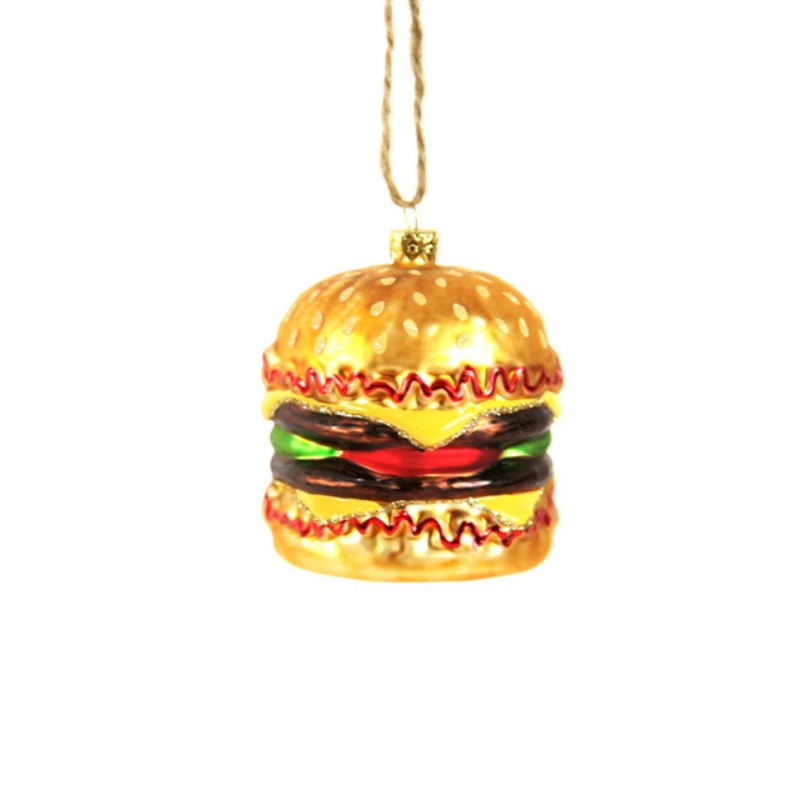 Double Cheeseburger Ornament