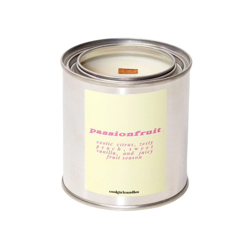 Passionfruit Tin Candle