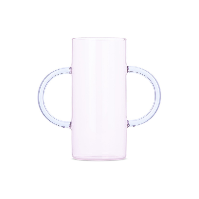 Handle Vase - Pink