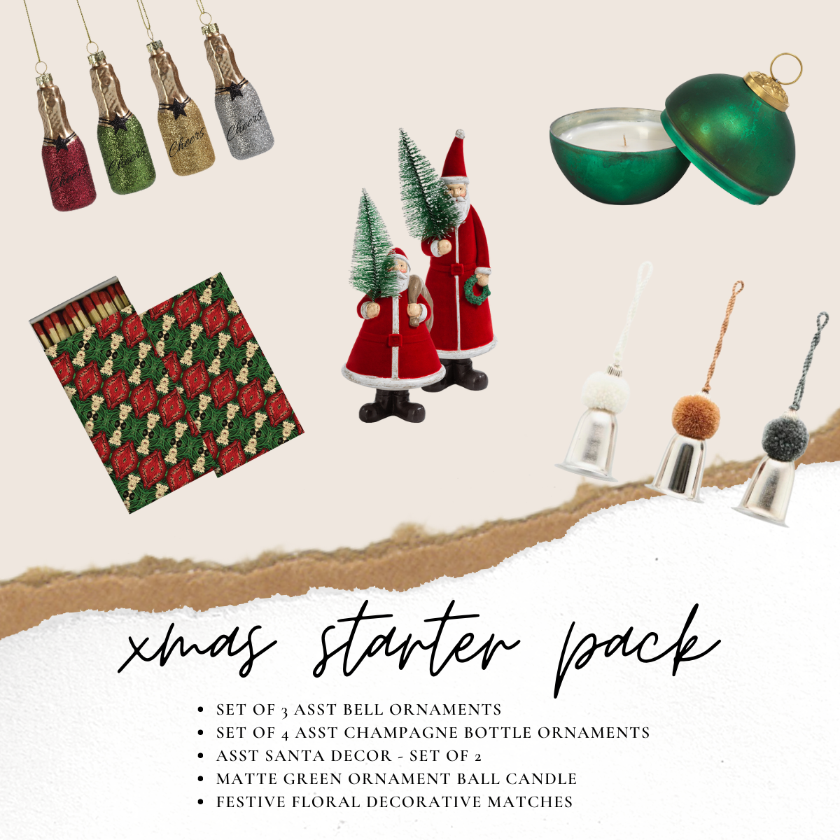 Christmas Seasonal Decoration Deluxe Starter kit