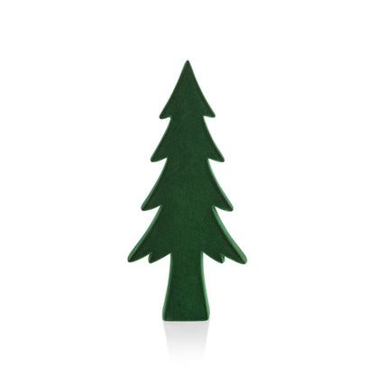 Flocked Trees - Green - Christmas Trees by Carlyle Avenue